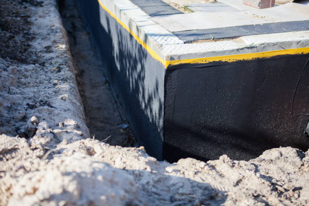 Professional Crawl Space Encapsulation technician working in North Collins, NY